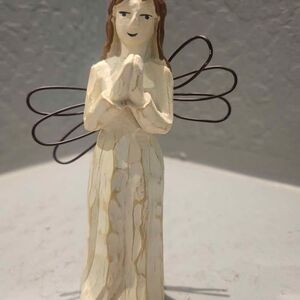 Willow Tree Angel of Prayer Wood Angel 5 3/4"